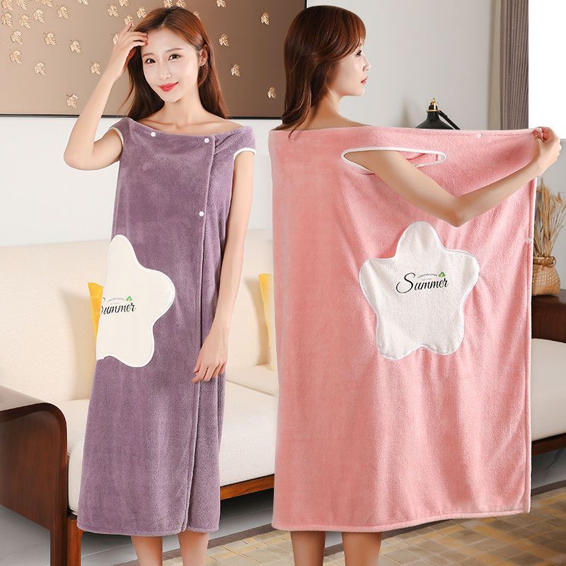 ComfyWrap Wearable Bathrobe Towel