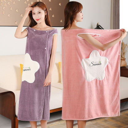 ComfyWrap Wearable Bathrobe Towel